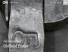 Tablet Screenshot of oldfieldforge.co.uk